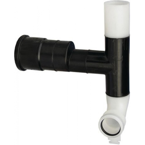 Патрубок сливной с вентиляционным отводом DN 70 левый, 90 градусов. TECEprofil.