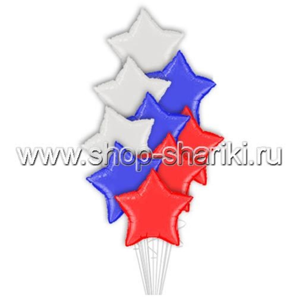 shop-shariki.ru фонтан из шаров Звёзды