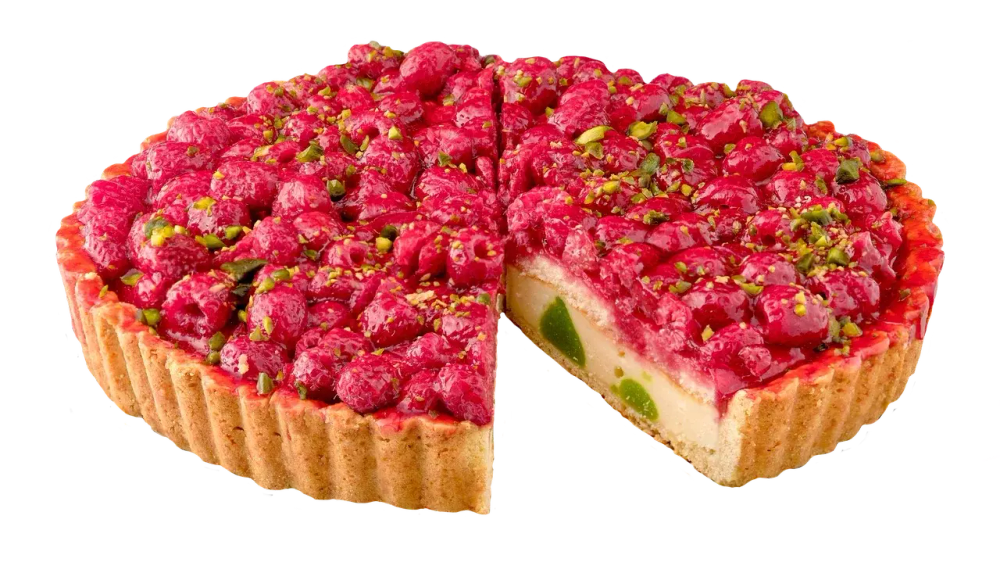 Торт "Малина-фисташка" 1350гр/12порц