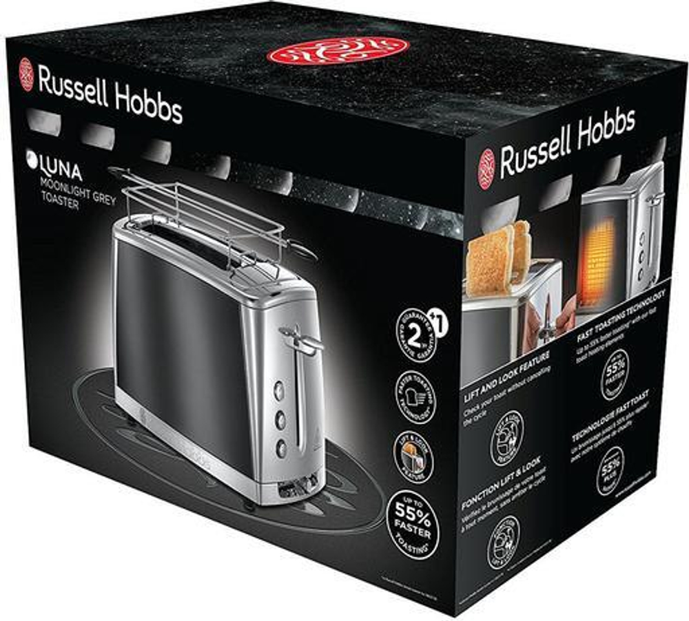 Тостер Russell Hobbs 23221-56 черный