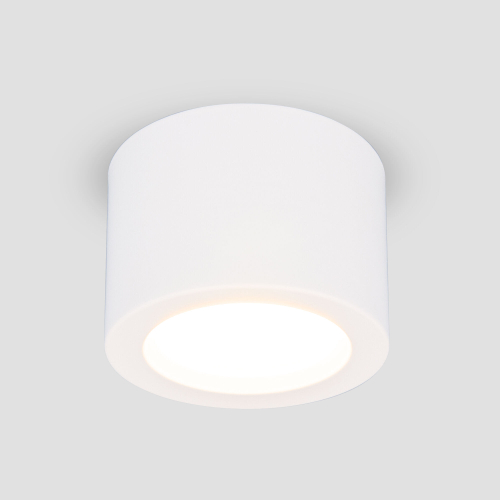 Накладной светодиодный светильник Elektrostandard DLR026 белый матовый