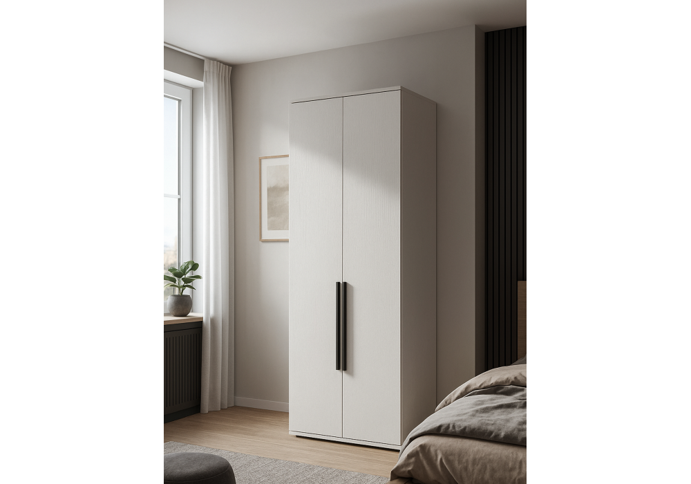 Шкаф Woodville Филеста 2-ств. Белый