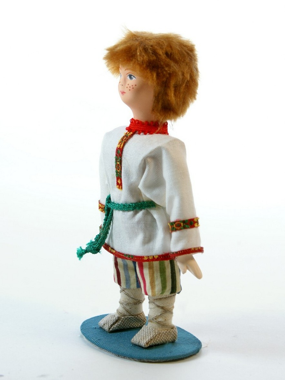 Кукла коллекционная деревенский Мальчик