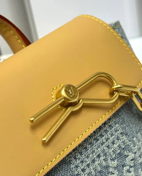 Сумка Louis Vuitton Nano Steamer синий