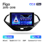 Teyes CC2 Plus 9"для Ford Figo 2015-2018