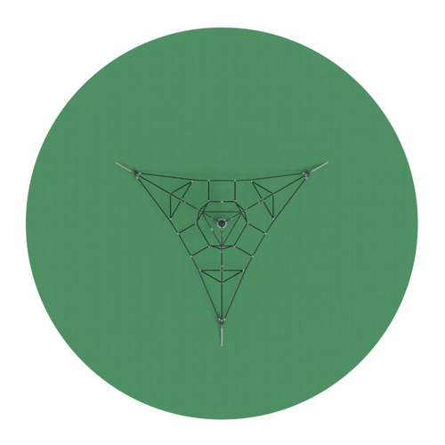 Игровая сетка Пирамида (на резиновое покрытие) СК 2.05.09-РК