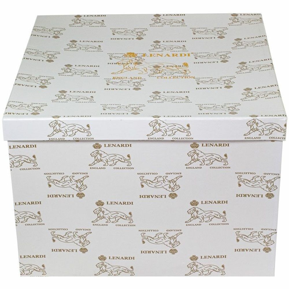 Lenardi 205-146 Конфетница на ножке 20,5 см MARZIPAN в под.уп.(х12)Фарфор