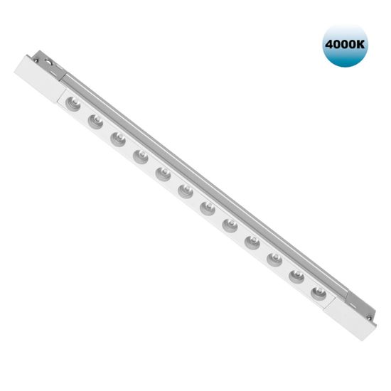 359432 SHINO NT24 162 белый Трековый светильник для низковольт. шинопровода арт. 135179-135180 IP20 LED 12W 48V 4000K 580Лм FLUM