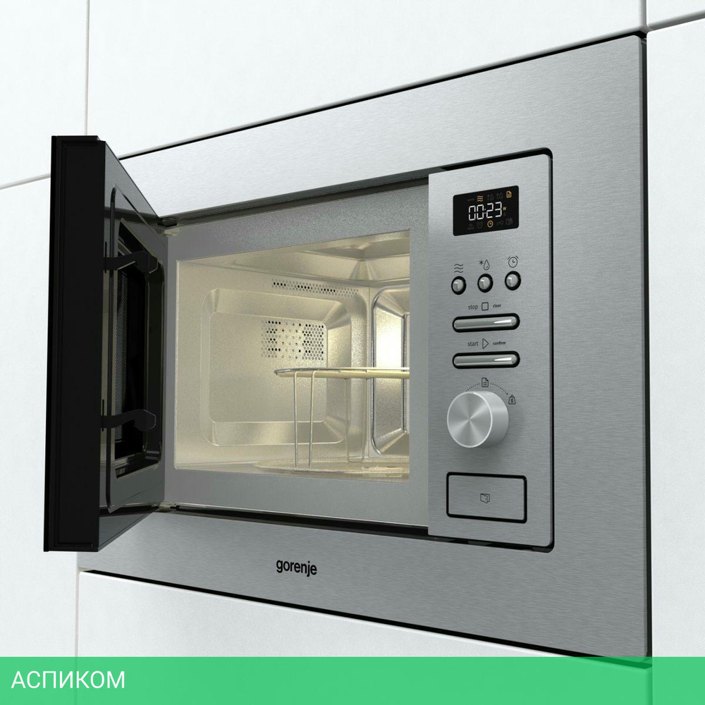 Микроволновая печь Gorenje BM201AG1X нержавеющая сталь