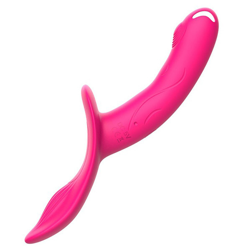 Розовый поясной вибратор 12,8см пультом ДУ I-Moon Pretty Beauty MY-1202