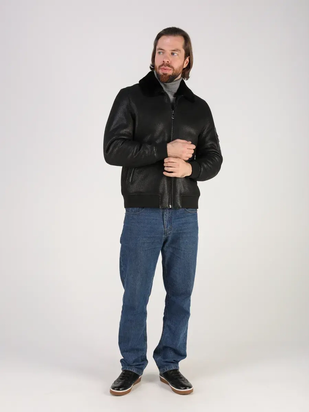 Дубленка натуральная куртка зимняя Турция