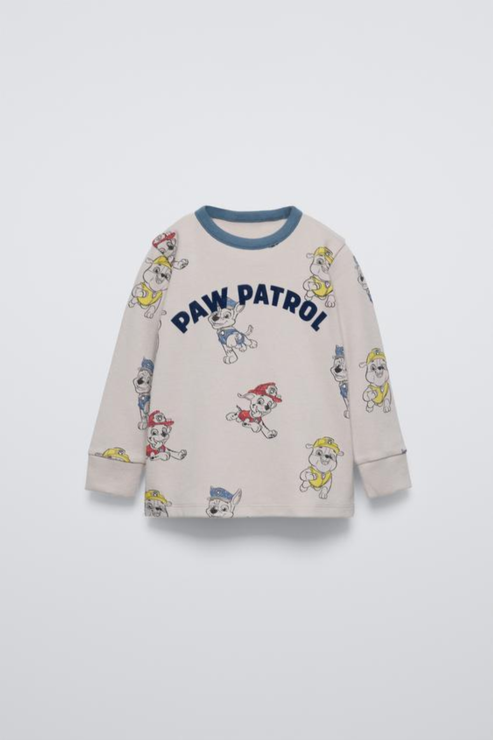 ZARA ПИЖАМА С РЕЛЬЕФНЫМ УЗОРОМ PAW PATROL ™, РЫЖЕВАТО-КОРИЧНЕВЫЙ