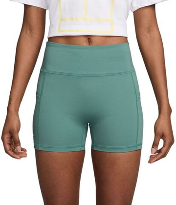 Женские Шорты теннисные Nike Court Dri-Fit Advantage Ball Short - зеленый