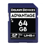 SD Delkin 64GB Advantage UHS-I SDXC