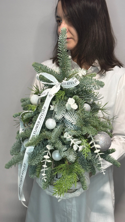 «Снежное королевство» новогодняя композиция с нобилисом