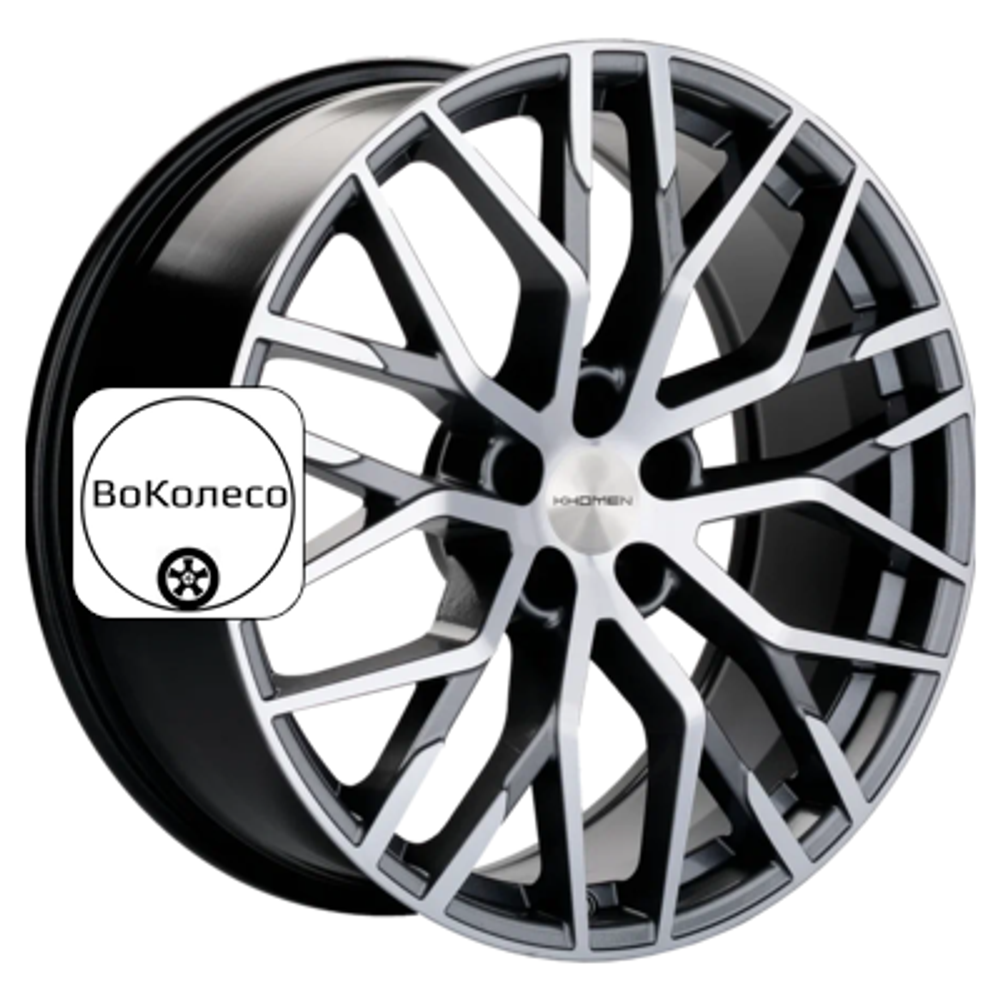8,5x20/5x114,3 ET35 D60,1 KHW2005 (Toyota/Lexus) Gray-FP Khomen Wheels