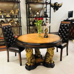 Стол Лев Лион Орех