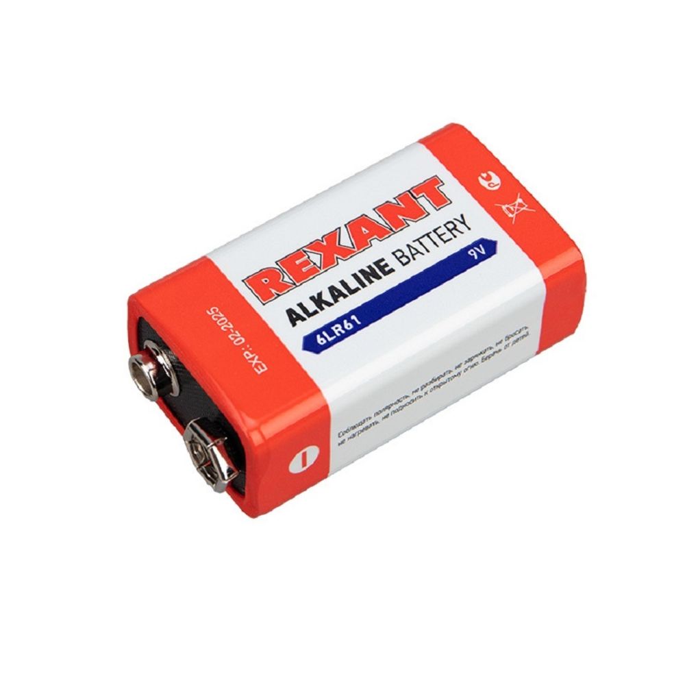 Батарейка Rexant 6LR61 &quot;Крона&quot; 9 V