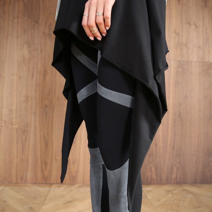 Леггинсы «Bandage Black-Gray»