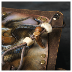 Кожаный ежедневник «Шаманка»