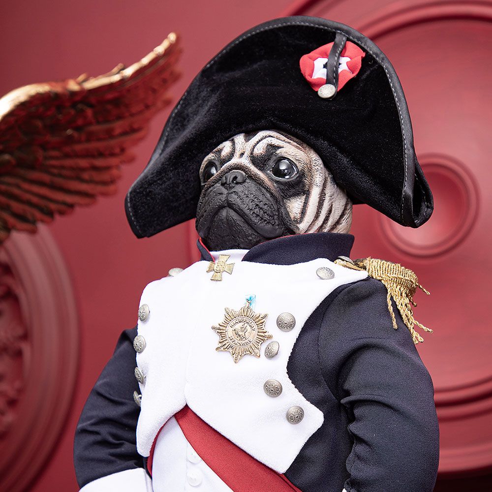 Кукла коллекционная Мопс Бонапарт