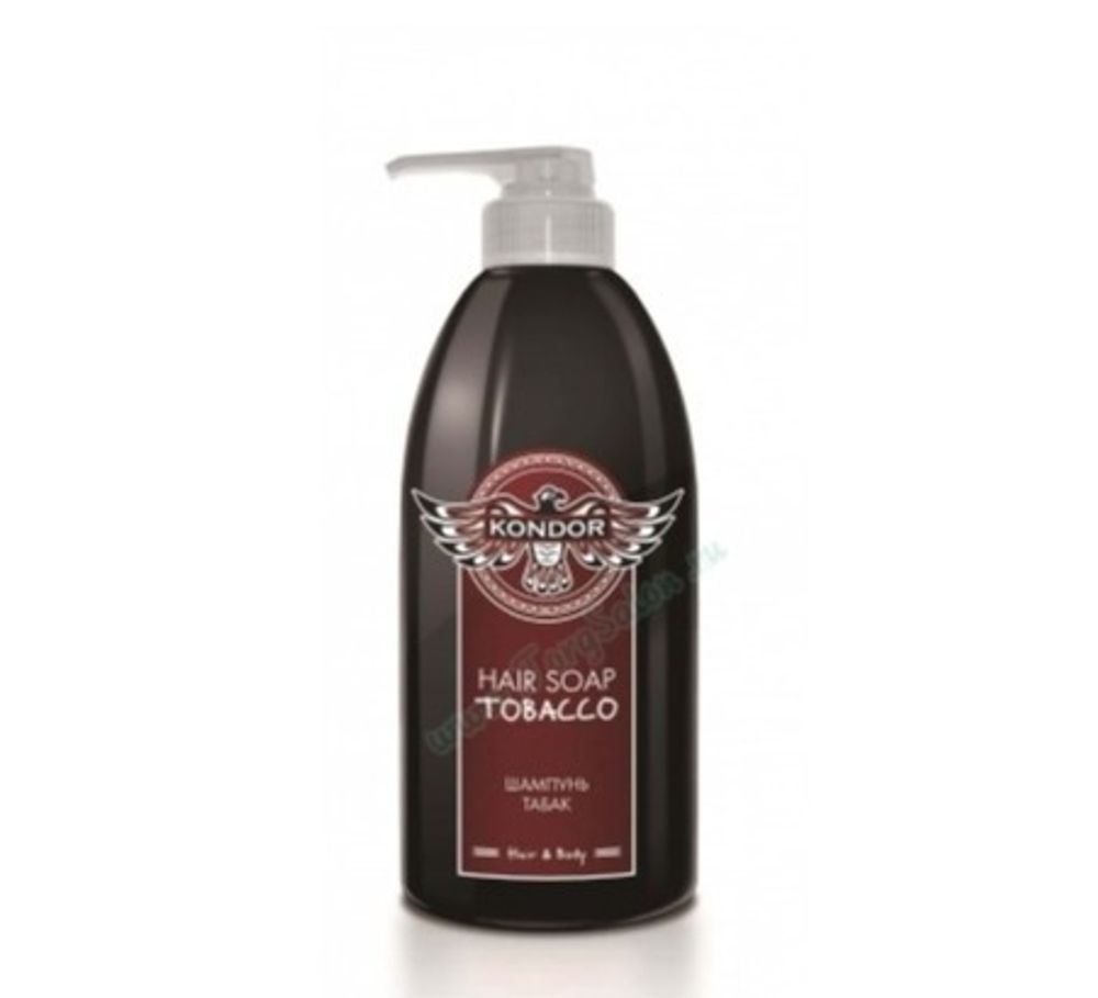 Шампунь для мужских волос «Табак», Hair&amp;Body, Kondor, 750 мл.