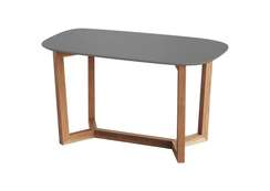 Стол обеденный Cross 2 140*80 см (серый, бук)