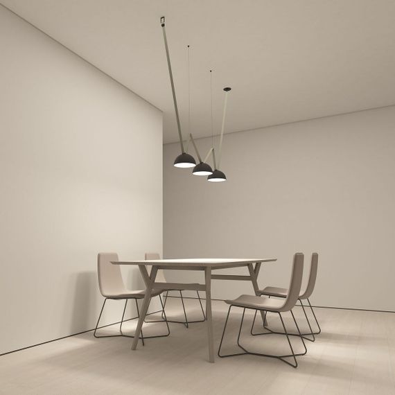 Трековый светильник Denkirs Belty Flow DK5561-BK