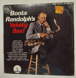 Винтажная виниловая пластинка LP Boots Randolphs Yakety Sax (Benny Hill Theme) (USA 1963)