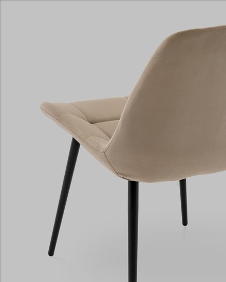 Стул Флекс N велюр капучино