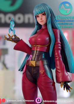 Кула Даймонд Король бойцов Фигурка Kula Diamond King of Fighters
