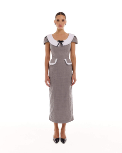 Платье Merci (Мерси) серое
