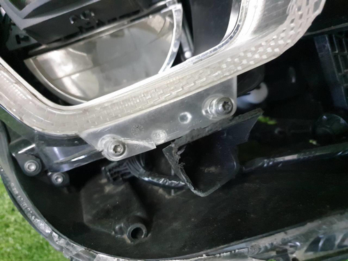 Битая Фара правая BMW X3 G01, X4 G02 (2017-2021) Adaptive LED