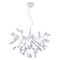 Подвесная светодиодная люстра Crystal Lux Evita SP63 White/Transparent