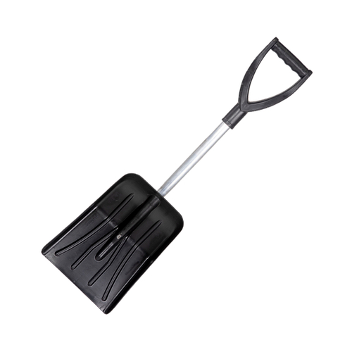 ЛОПАТА снег. АВТОМОБИЛЬНАЯ № 6  250 Х 340 ММ АЛЮМ. ЧЕРЕНОК, V-ОБРАЗ. РУЧКА "BERCHOUSE"---