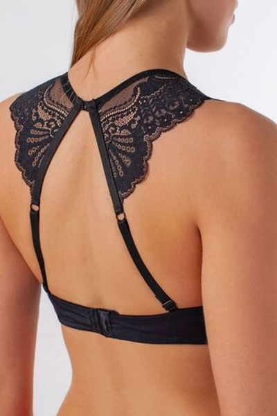 Эффектный кружевной бюстгальтер-бралетт Provocateur (Размер: 85C) (Цвет: черный)