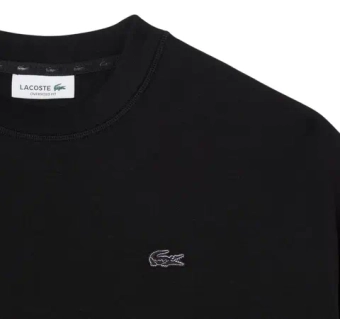 Женская Кофта теннисная Lacoste Oversized Double Face Jersey - black