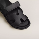 Hermes Chypre Sandal "Noir"