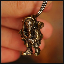 Брелок для ключей "Сталкер" , бронза