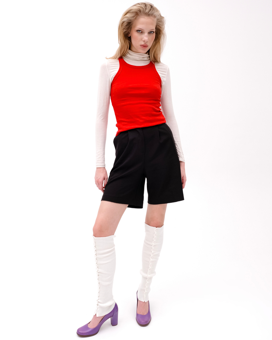 Гамаши с пуговицами Пломбир