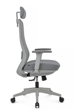 Кресло Riva Миро 6249A-HS Серый пластик/Серый