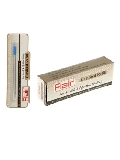 Стержень шариковый "CARDINAL" поворотный 1 мм синий, 10 шт.