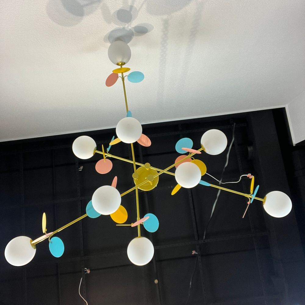 Потолочная Люстра Light Of Matisse B D120 Gold Multicolor By Imperiumloft