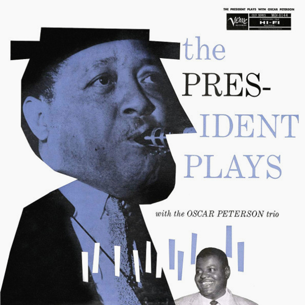 Lester Young With The Oscar Peterson Trio / The President Plays (LP)