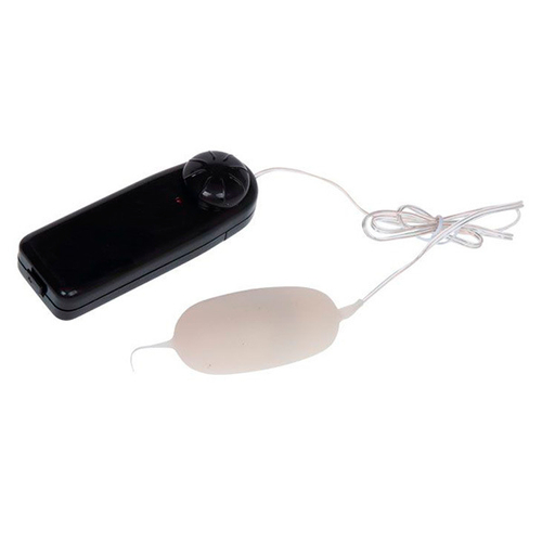 Телесное виброяйцо с хвостиком и проводным пультом управления Baile Eleanora BI-014027-1002