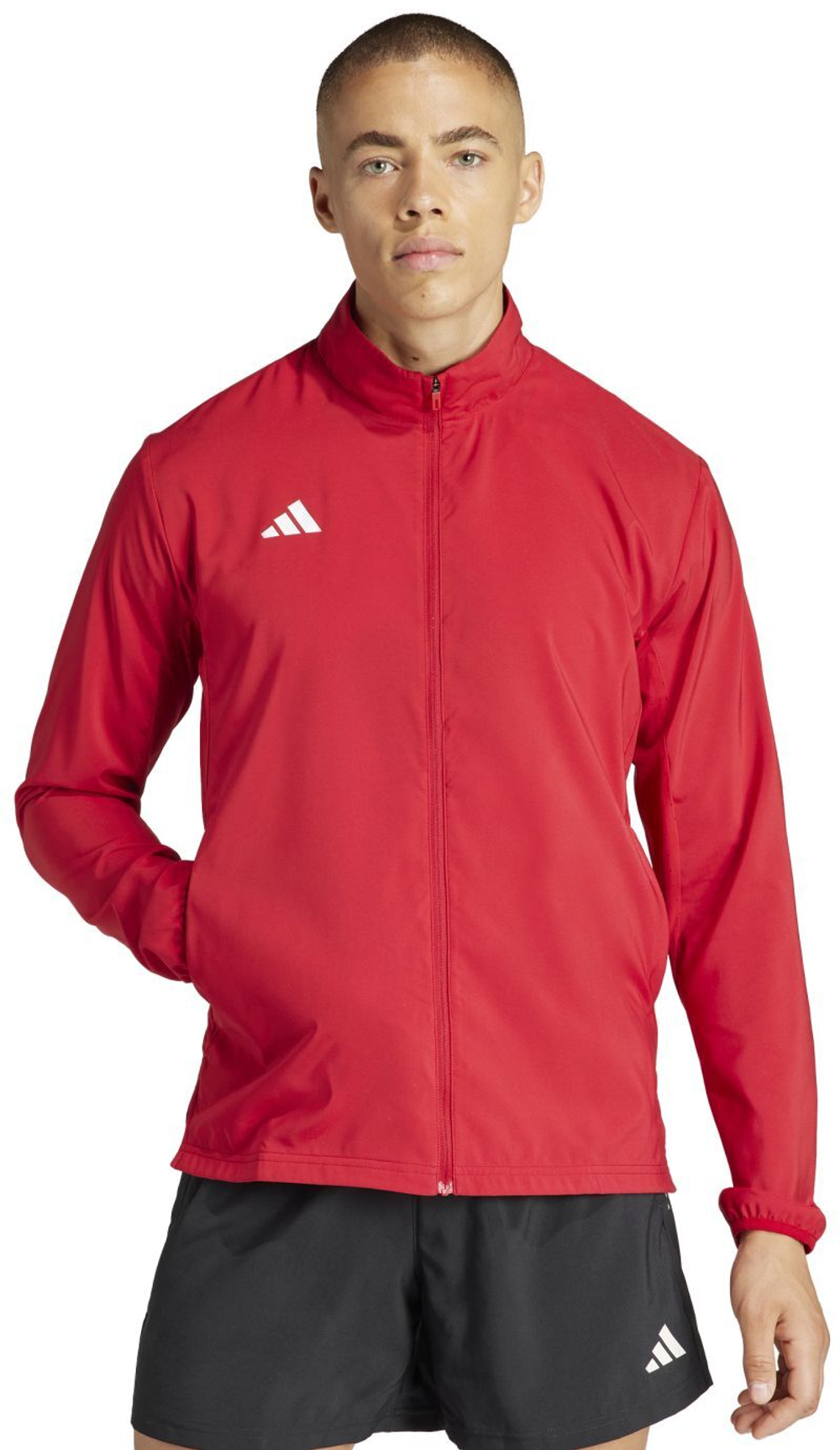 Мужская теннисная куртка Adidas Adizero Essentials - красный