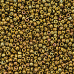 Японский бисер TOHO Round 11/0 (№513), металлизированный, непрозрачный глянцевый