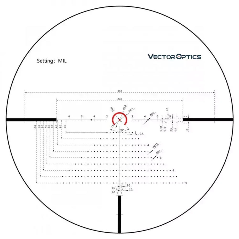 Прицел Vector Optics Constantine 1-8x24 FFP - фото 10