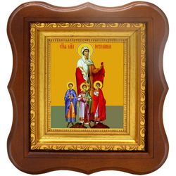 Иерусалима Верийская святая мученица. Икона на холсте.