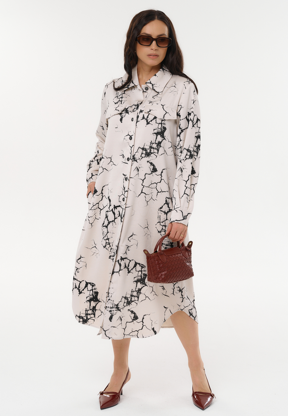 Платье Gina midi dress